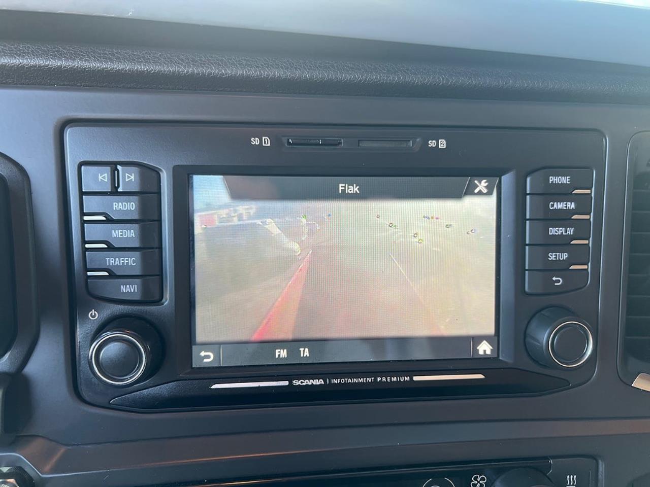 Scania R650 V8 6x4 Tippbil, Manuell, Cowboy inred, Euro 6 2020 - Tipp