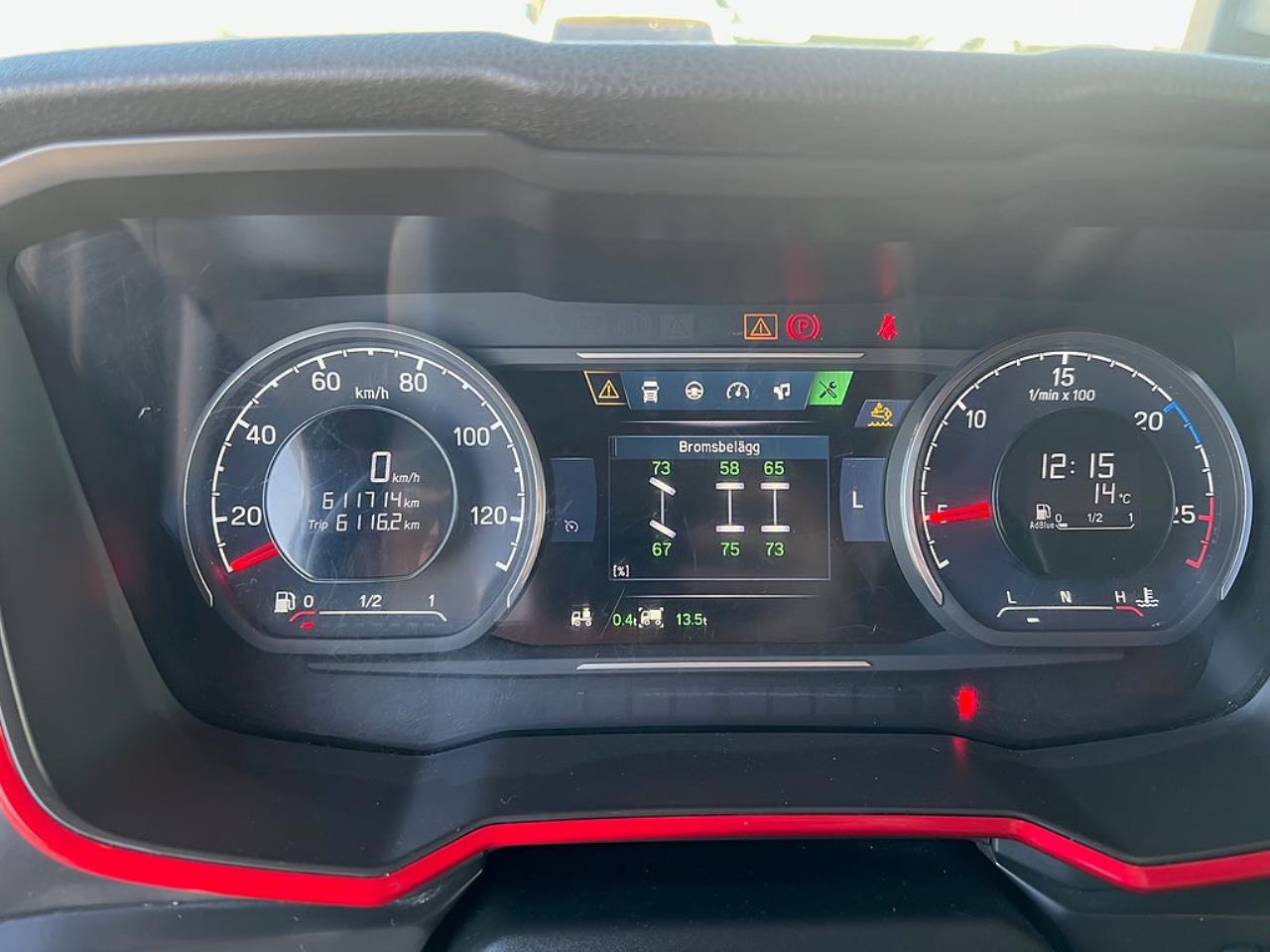 Scania R650 V8 6x4 Tippbil, Manuell, Cowboy inred, Euro 6 2020 - Tipp