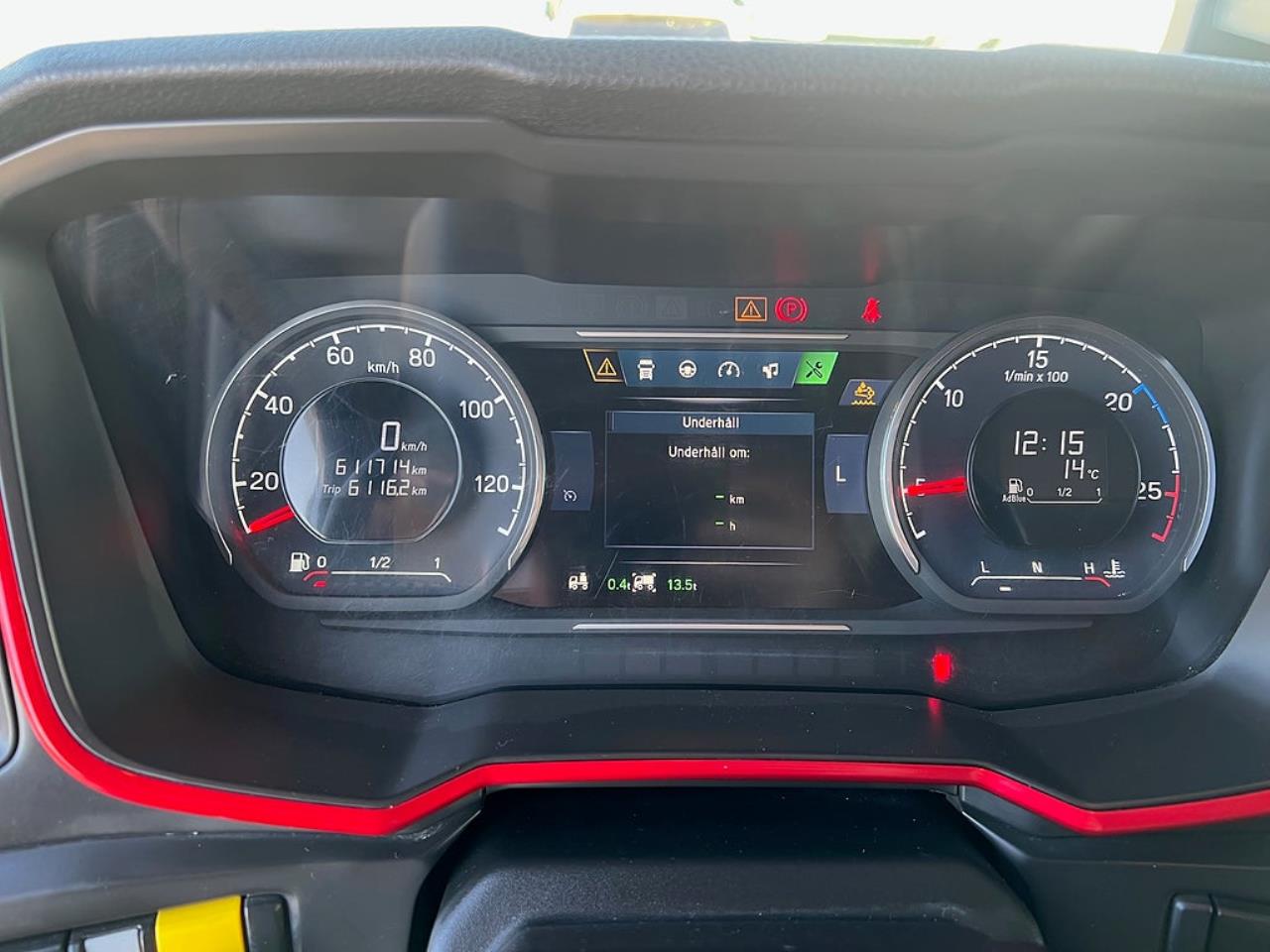 Scania R650 V8 6x4 Tippbil, Manuell, Cowboy inred, Euro 6 2020 - Tipp