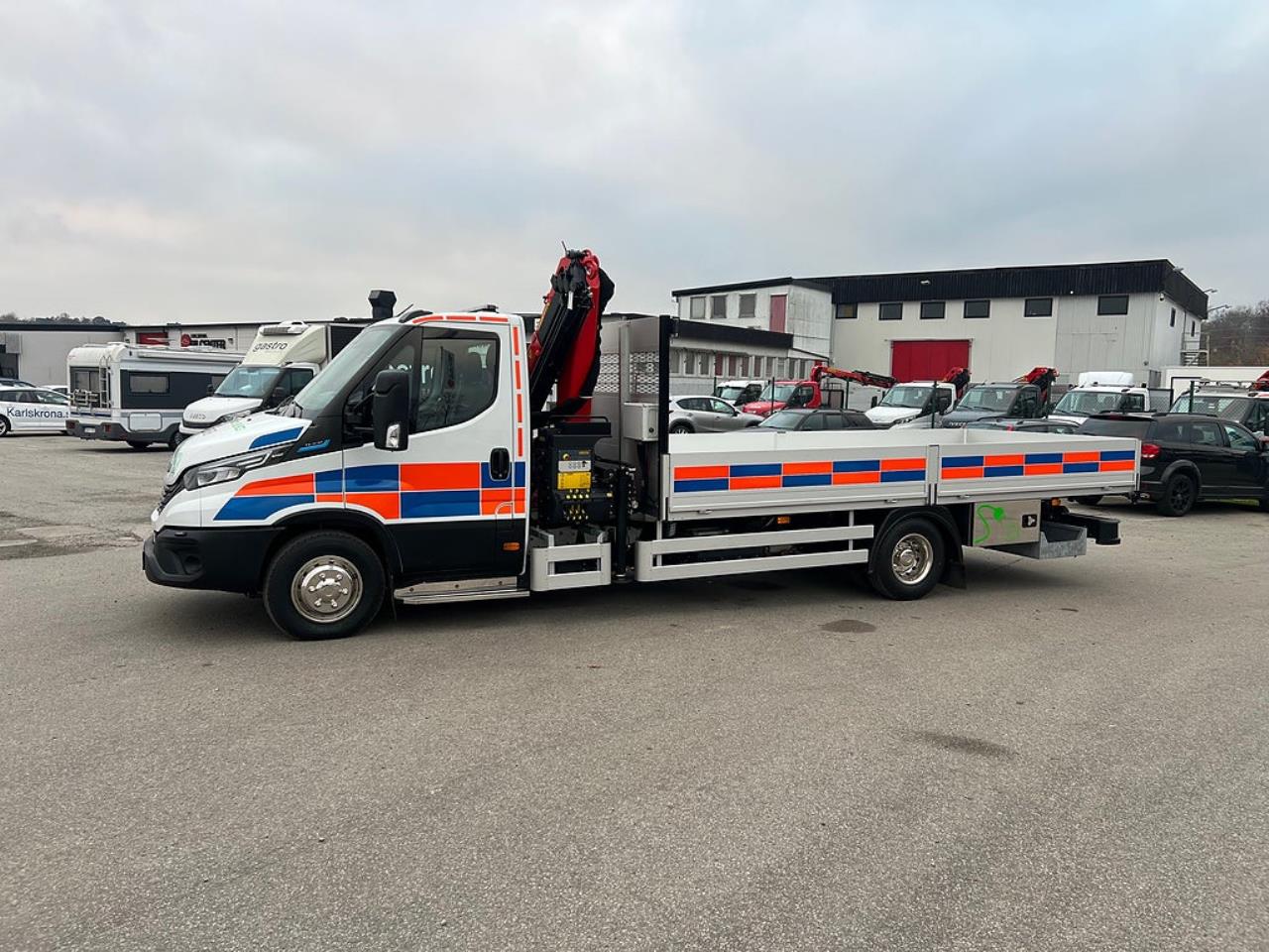 Iveco Daily 72-ELEC ELBIL Kranbil Palfinger Kran Fullutrustad 2025 - Övrigt