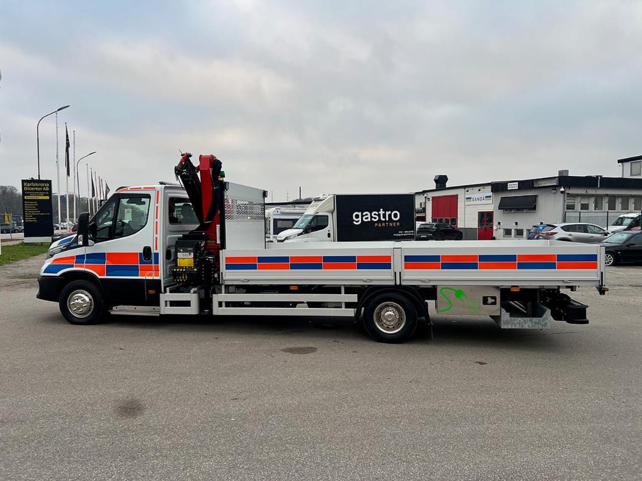Iveco Daily 72-ELEC ELBIL Kranbil Palfinger Kran Fullutrustad 2025 - Övrigt