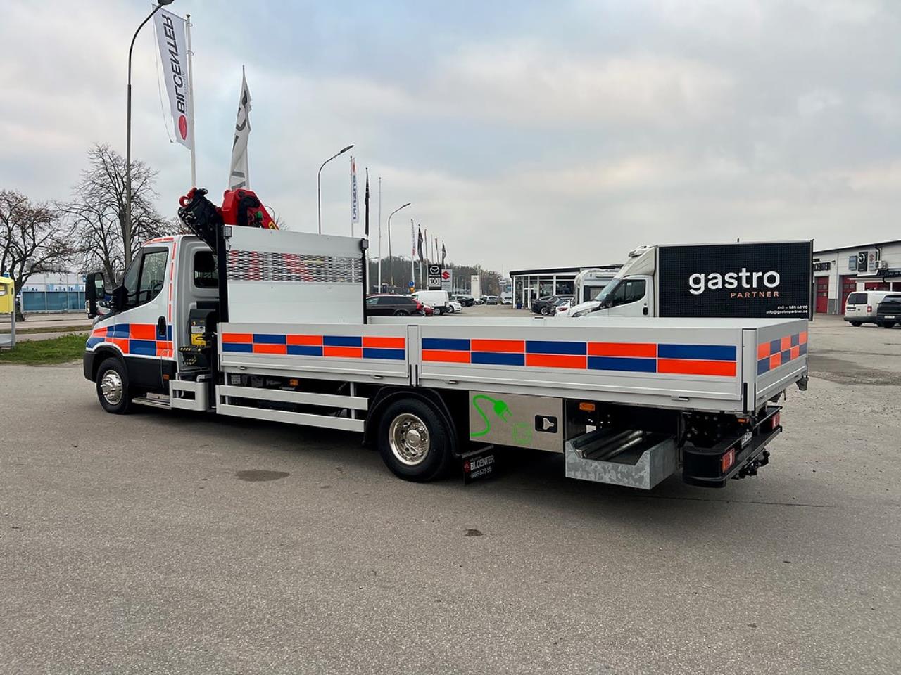 Iveco Daily 72-ELEC ELBIL Kranbil Palfinger Kran Fullutrustad 2025 - Övrigt