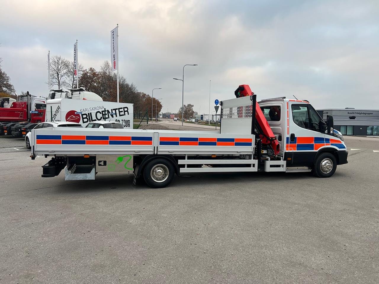Iveco Daily 72-ELEC ELBIL Kranbil Palfinger Kran Fullutrustad 2025 - Övrigt
