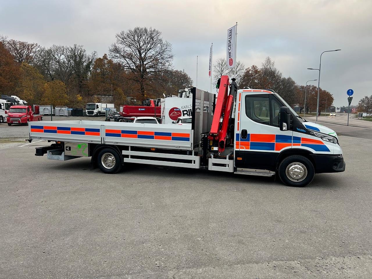 Iveco Daily 72-ELEC ELBIL Kranbil Palfinger Kran Fullutrustad 2025 - Övrigt