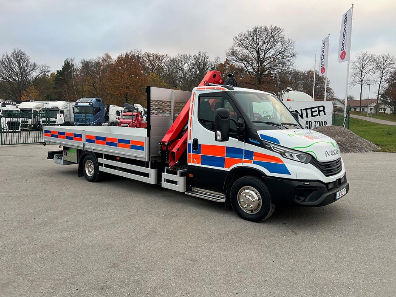 Iveco Daily 72-ELEC ELBIL Kranbil Palfinger Kran Fullutrustad 2025 - Övrigt