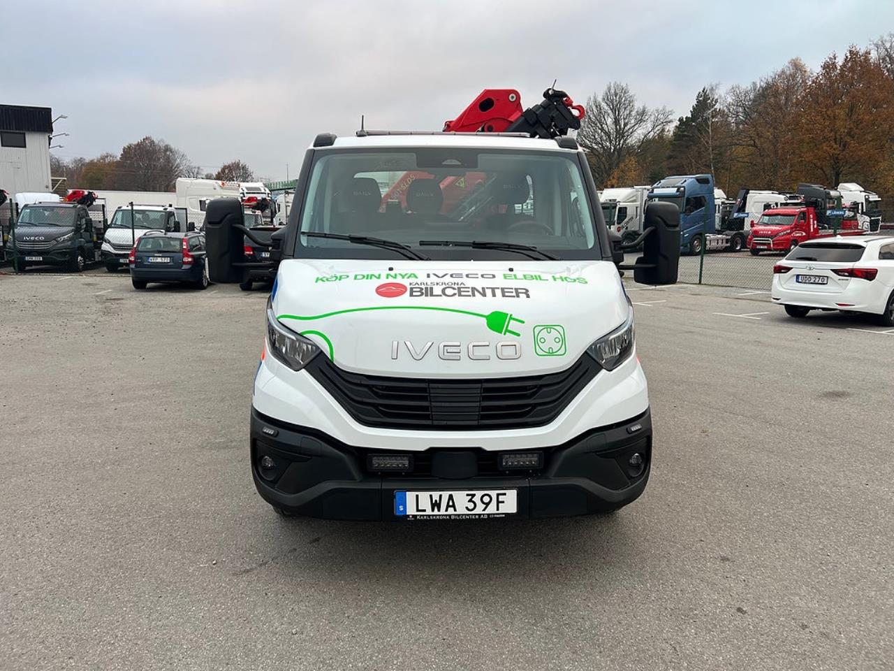 Iveco Daily 72-ELEC ELBIL Kranbil Palfinger Kran Fullutrustad 2025 - Övrigt