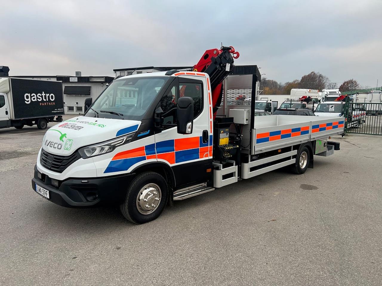 Iveco Daily 72-ELEC ELBIL Kranbil Palfinger Kran Fullutrustad 2025 - Övrigt