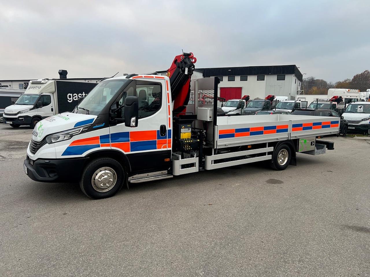 Iveco Daily 72-ELEC ELBIL Kranbil Palfinger Kran Fullutrustad 2025 - Övrigt