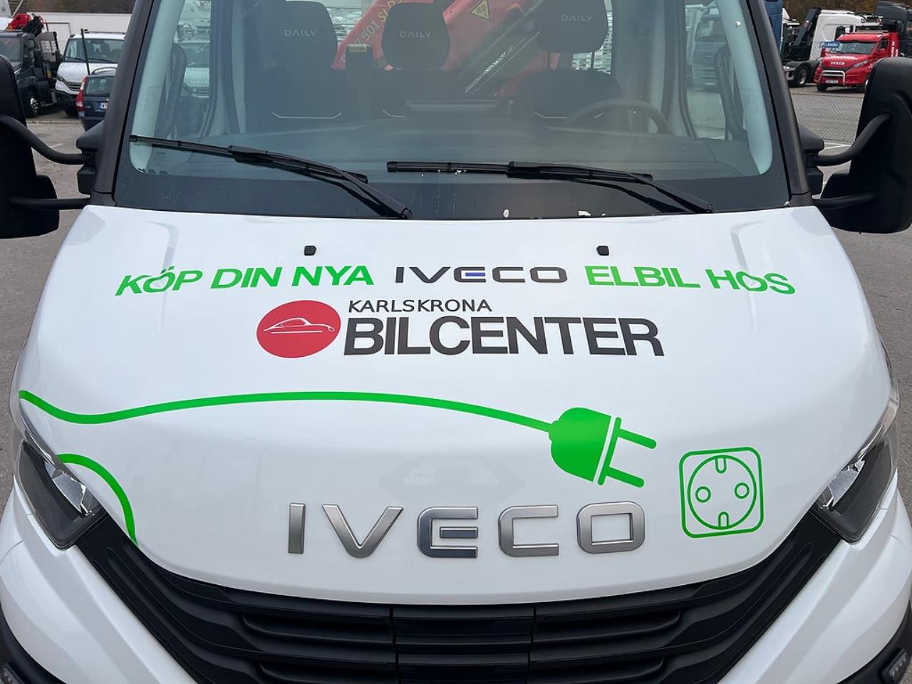 Iveco Daily 72-ELEC ELBIL Kranbil Palfinger Kran Fullutrustad 2025 - Övrigt