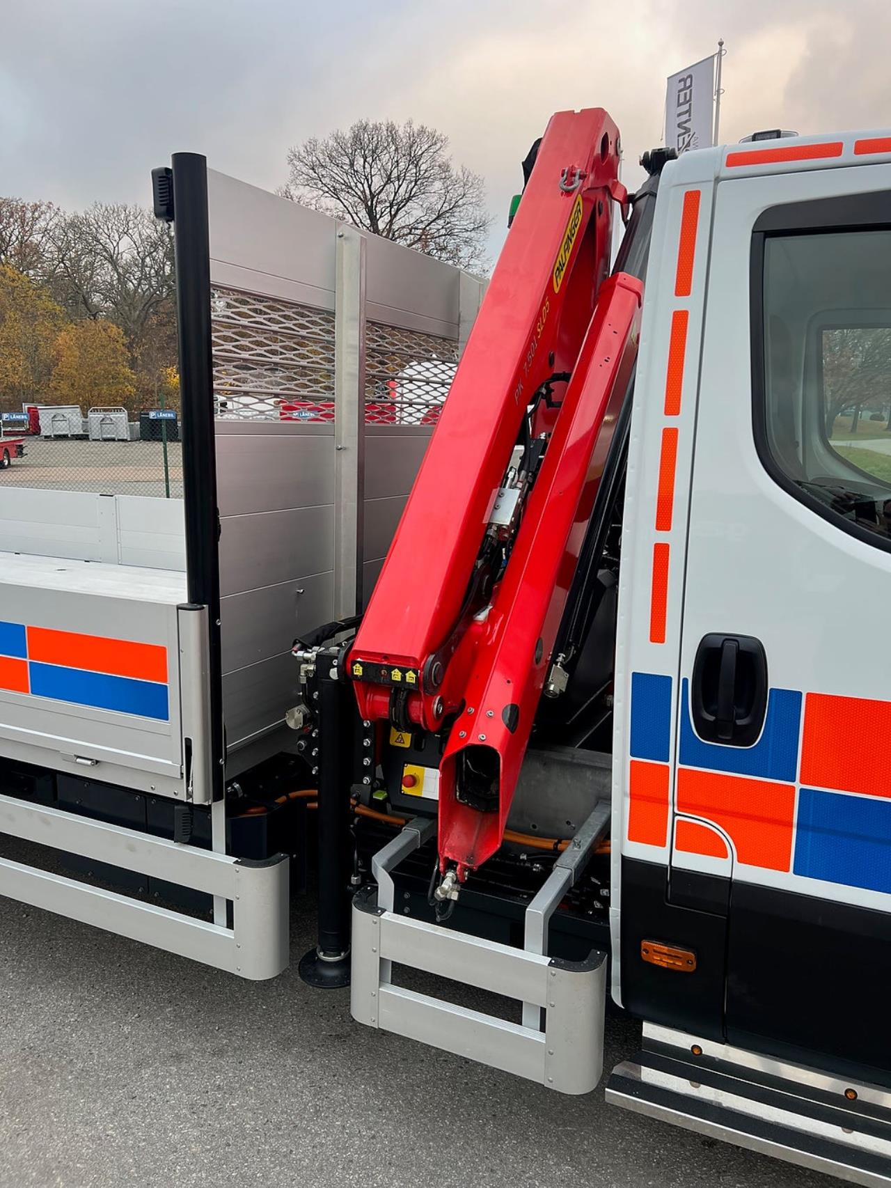 Iveco Daily 72-ELEC ELBIL Kranbil Palfinger Kran Fullutrustad 2025 - Övrigt