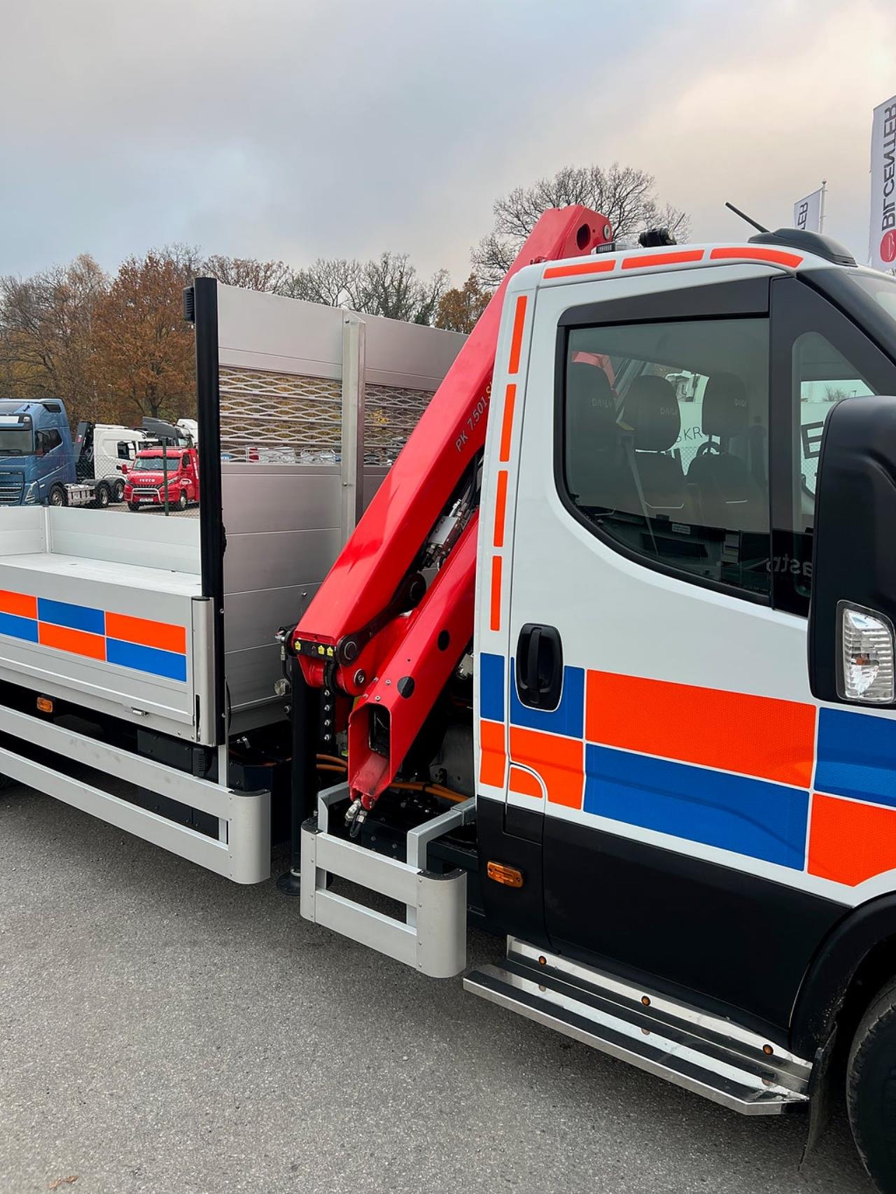Iveco Daily 72-ELEC ELBIL Kranbil Palfinger Kran Fullutrustad 2025 - Övrigt