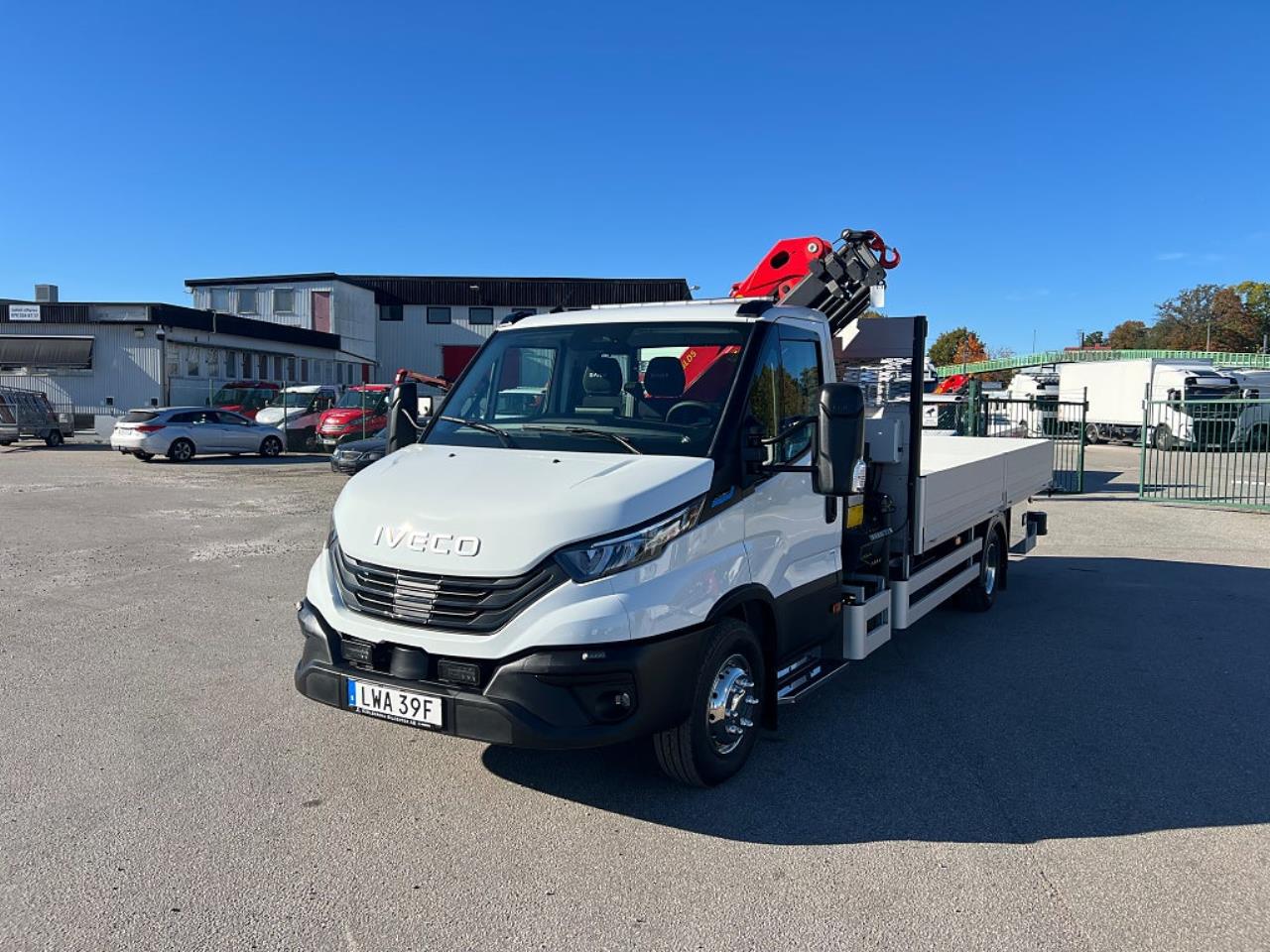 Iveco Daily 72C14E/P ELBIL Kranbil Palfinger Kran Fullutrustad 2025 - Övrigt
