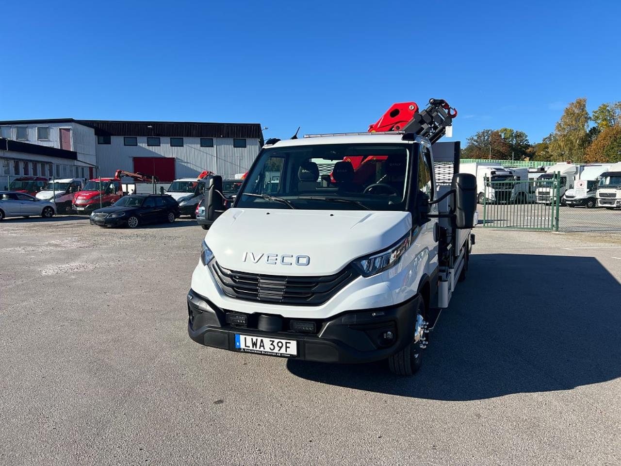 Iveco Daily 72C14E/P ELBIL Kranbil Palfinger Kran Fullutrustad 2025 - Övrigt