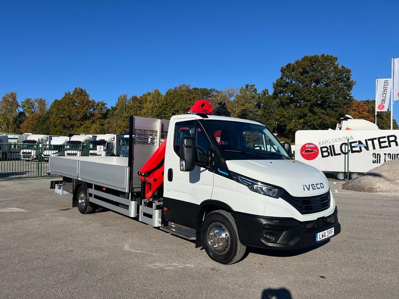 Iveco Daily 72C14E/P ELBIL Kranbil Palfinger Kran Fullutrustad 2025 - Övrigt