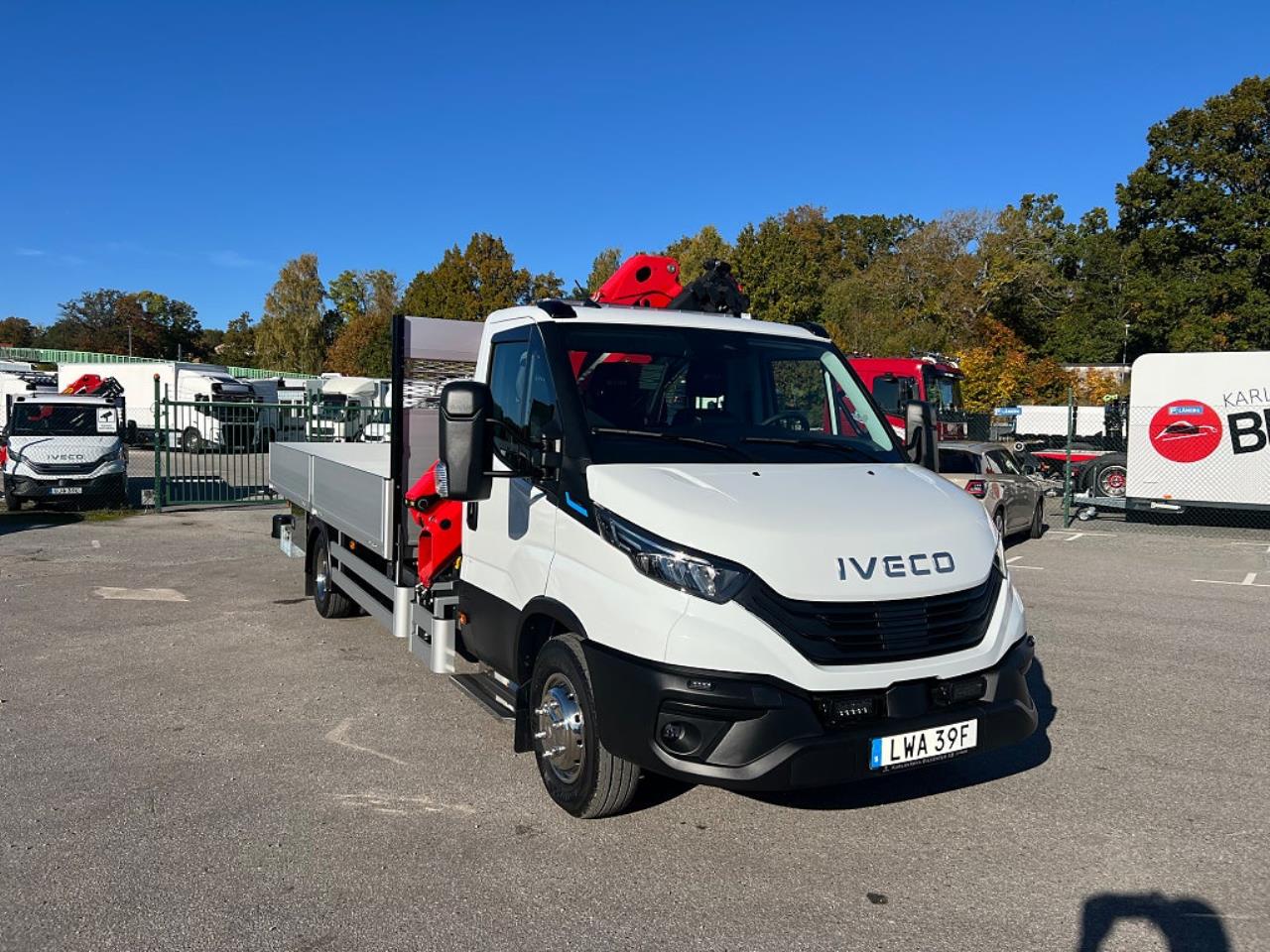 Iveco Daily 72C14E/P ELBIL Kranbil Palfinger Kran Fullutrustad 2025 - Övrigt