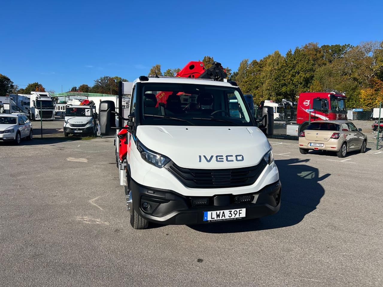 Iveco Daily 72C14E/P ELBIL Kranbil Palfinger Kran Fullutrustad 2025 - Övrigt