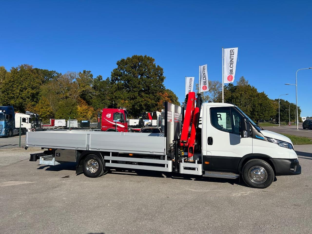 Iveco Daily 72C14E/P ELBIL Kranbil Palfinger Kran Fullutrustad 2025 - Övrigt