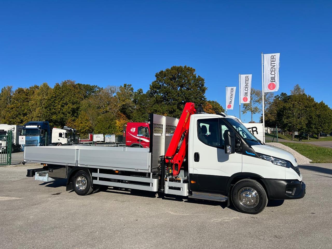 Iveco Daily 72C14E/P ELBIL Kranbil Palfinger Kran Fullutrustad 2025 - Övrigt