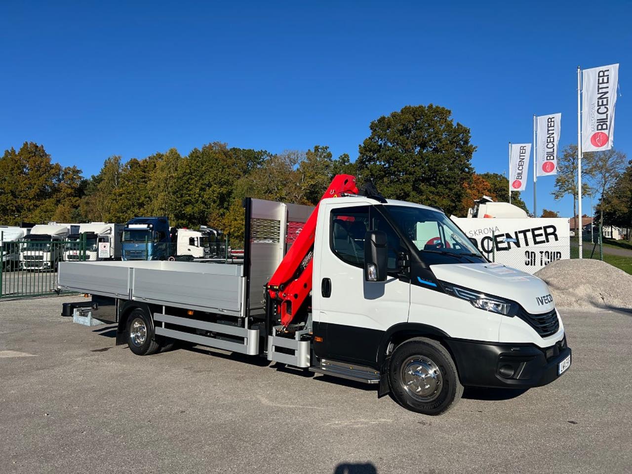 Iveco Daily 72C14E/P ELBIL Kranbil Palfinger Kran Fullutrustad 2025 - Övrigt