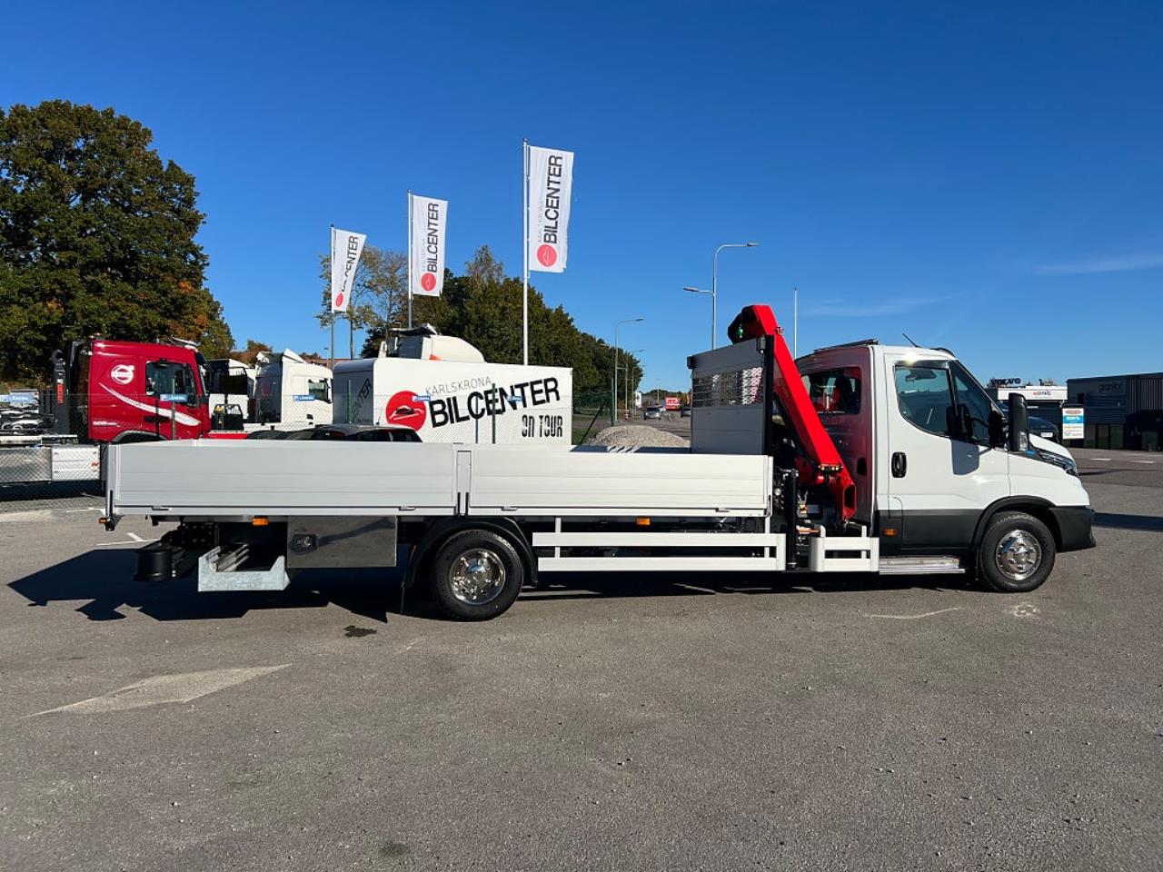 Iveco Daily 72C14E/P ELBIL Kranbil Palfinger Kran Fullutrustad 2025 - Övrigt