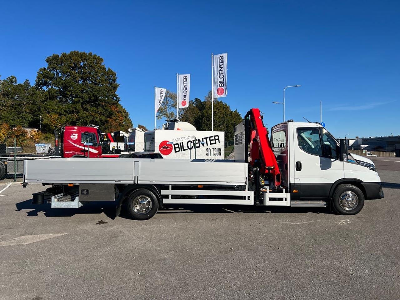 Iveco Daily 72C14E/P ELBIL Kranbil Palfinger Kran Fullutrustad 2025 - Övrigt