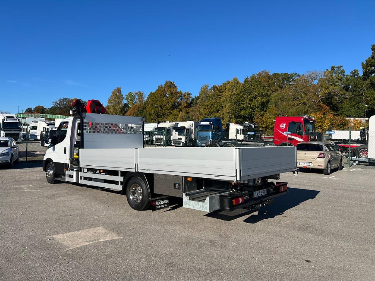 Iveco Daily 72C14E/P ELBIL Kranbil Palfinger Kran Fullutrustad 2025 - Övrigt