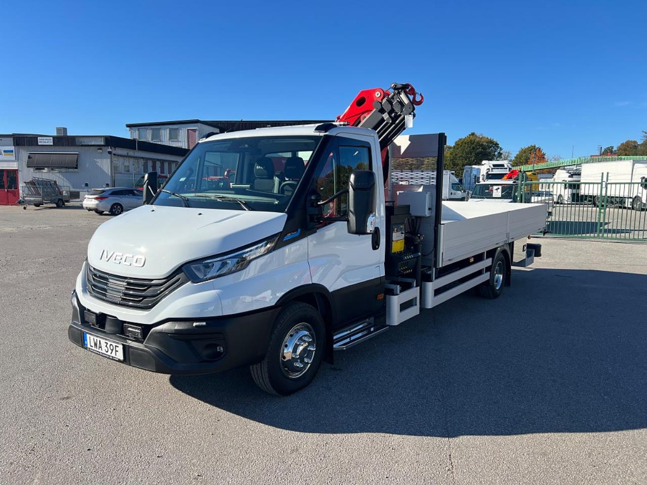 Iveco Daily 72C14E/P ELBIL Kranbil Palfinger Kran Fullutrustad 2025 - Övrigt