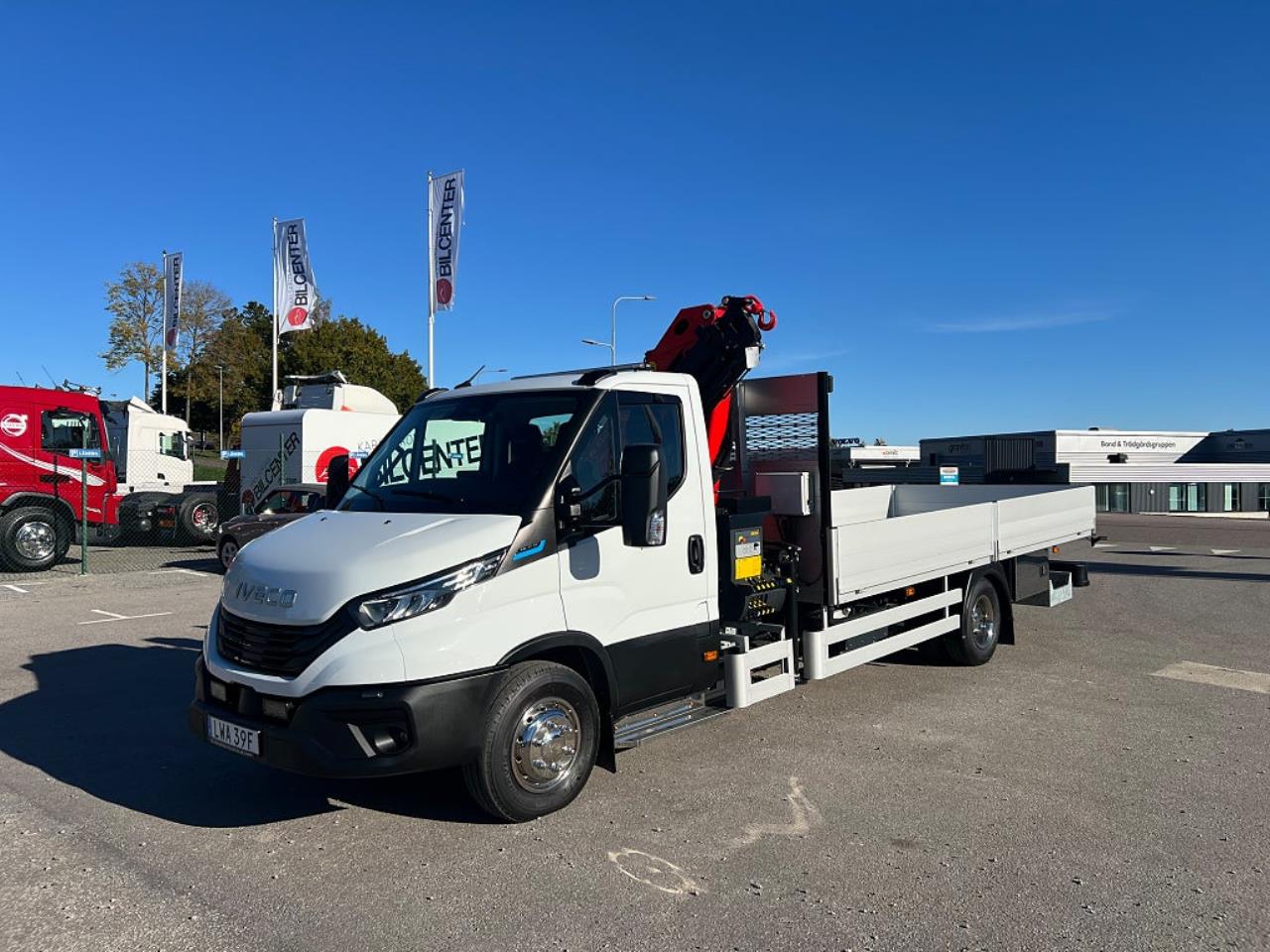 Iveco Daily 72C14E/P ELBIL Kranbil Palfinger Kran Fullutrustad 2025 - Övrigt
