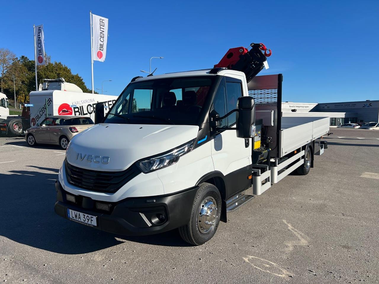 Iveco Daily 72C14E/P ELBIL Kranbil Palfinger Kran Fullutrustad 2025 - Övrigt
