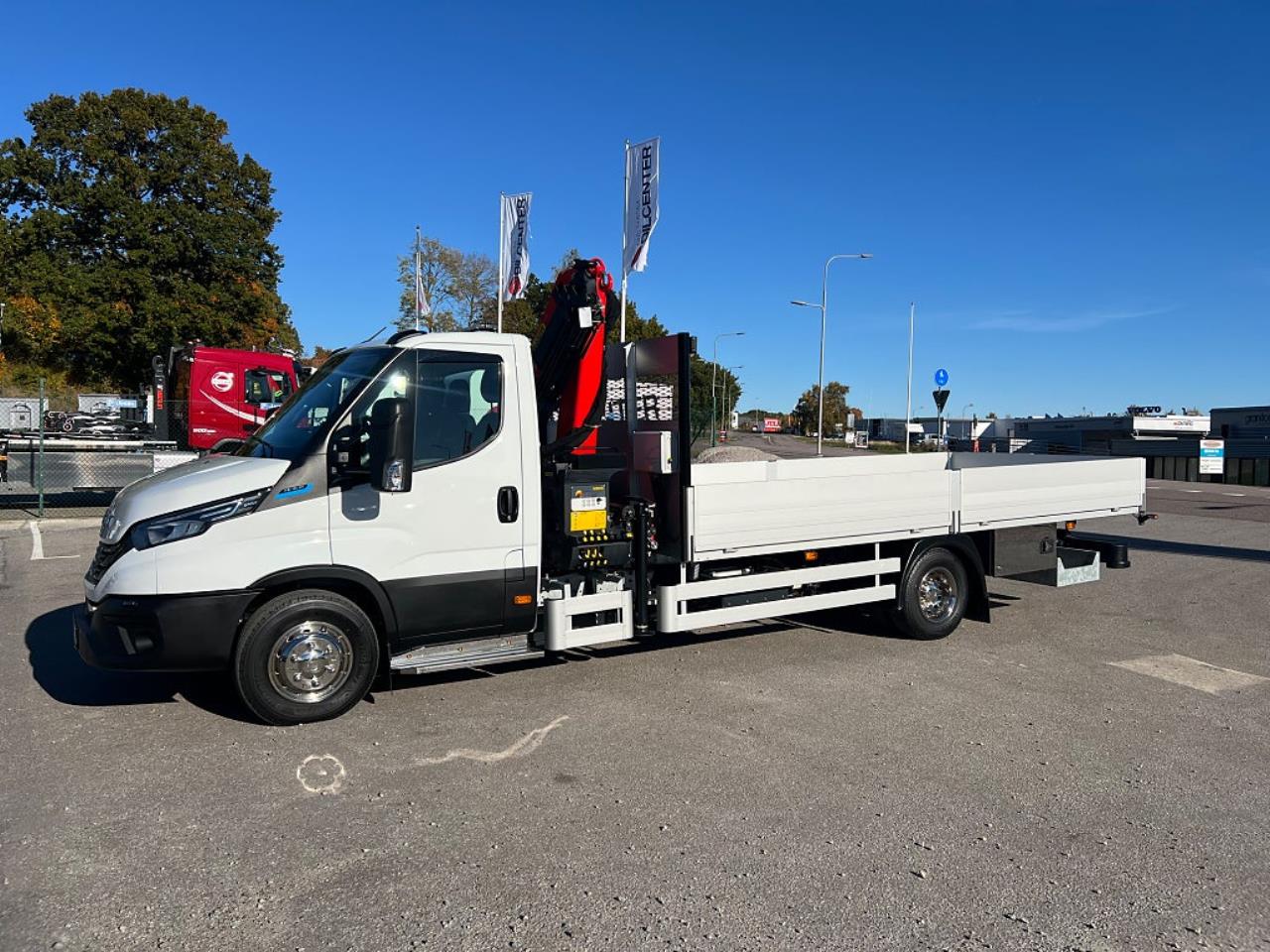 Iveco Daily 72C14E/P ELBIL Kranbil Palfinger Kran Fullutrustad 2025 - Övrigt