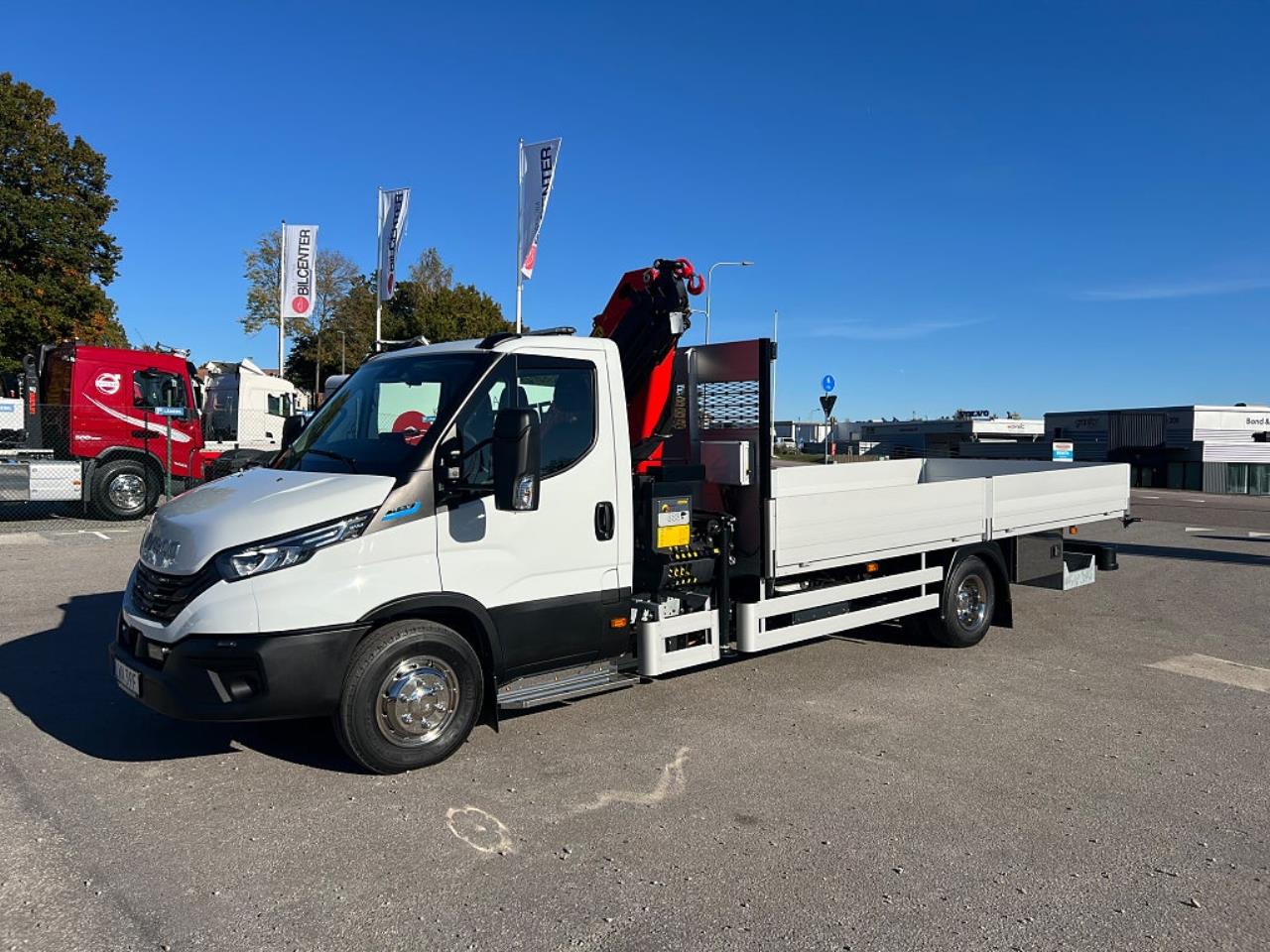 Iveco Daily 72C14E/P ELBIL Kranbil Palfinger Kran Fullutrustad 2025 - Övrigt