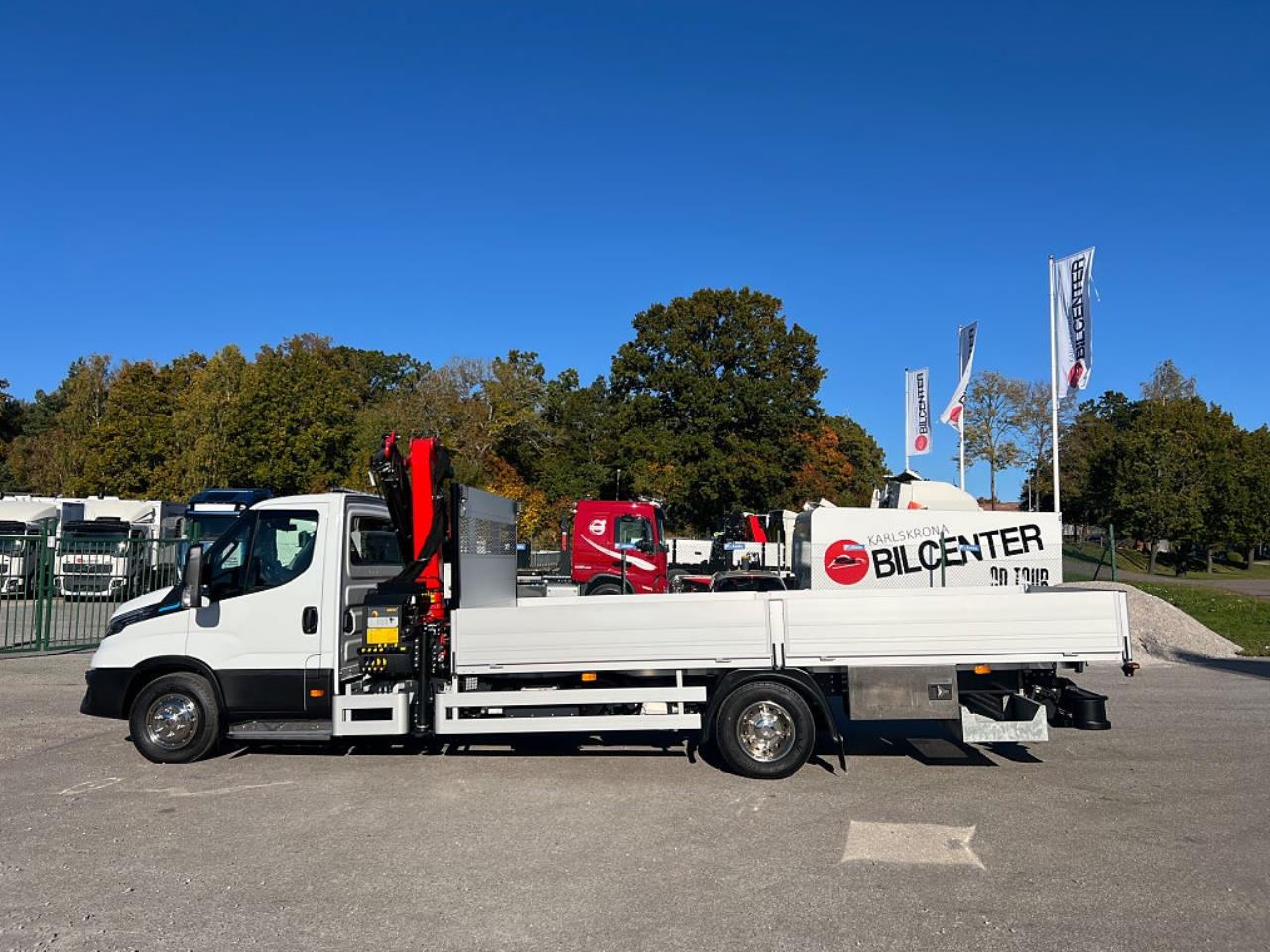 Iveco Daily 72C14E/P ELBIL Kranbil Palfinger Kran Fullutrustad 2025 - Övrigt