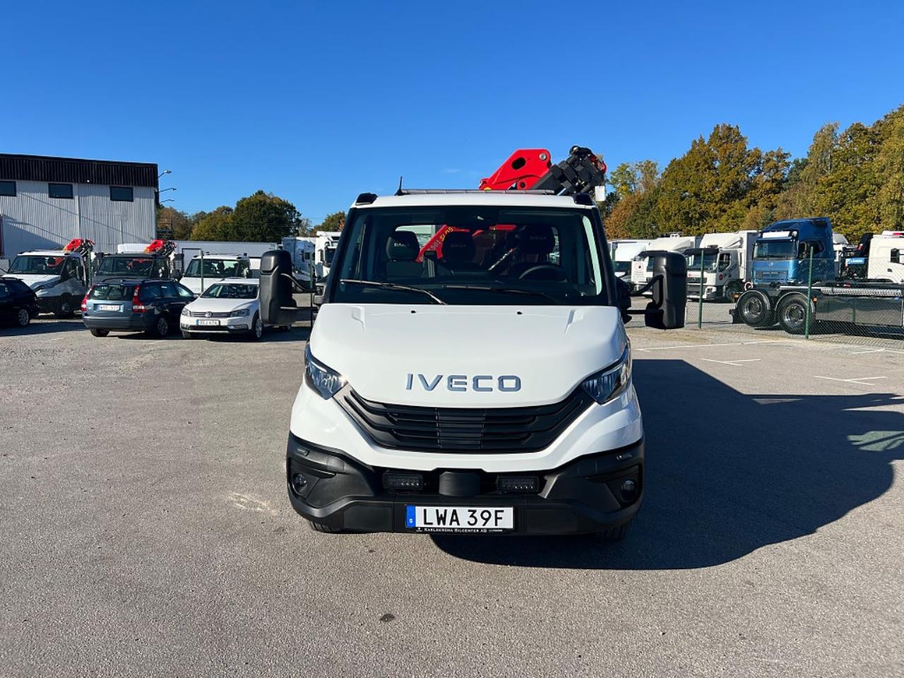 Iveco Daily 72C14E/P ELBIL Kranbil Palfinger Kran Fullutrustad 2025 - Övrigt