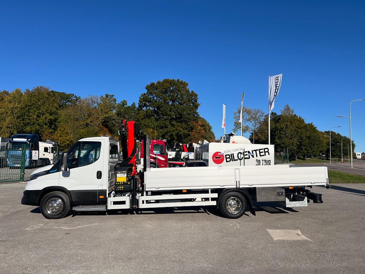 Iveco Daily 72C14E/P ELBIL Kranbil Palfinger Kran Fullutrustad 2025 - Övrigt