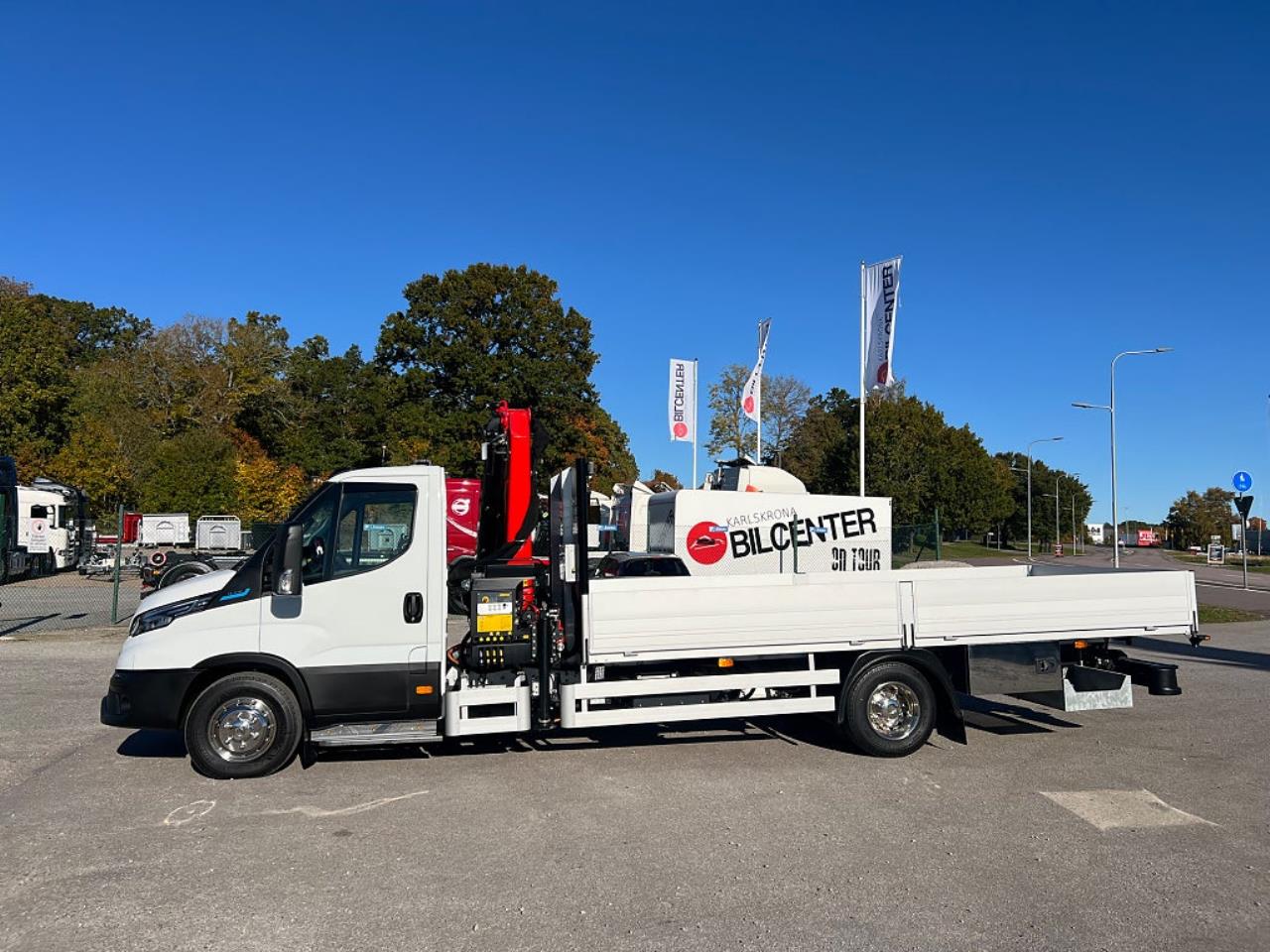 Iveco Daily 72C14E/P ELBIL Kranbil Palfinger Kran Fullutrustad 2025 - Övrigt