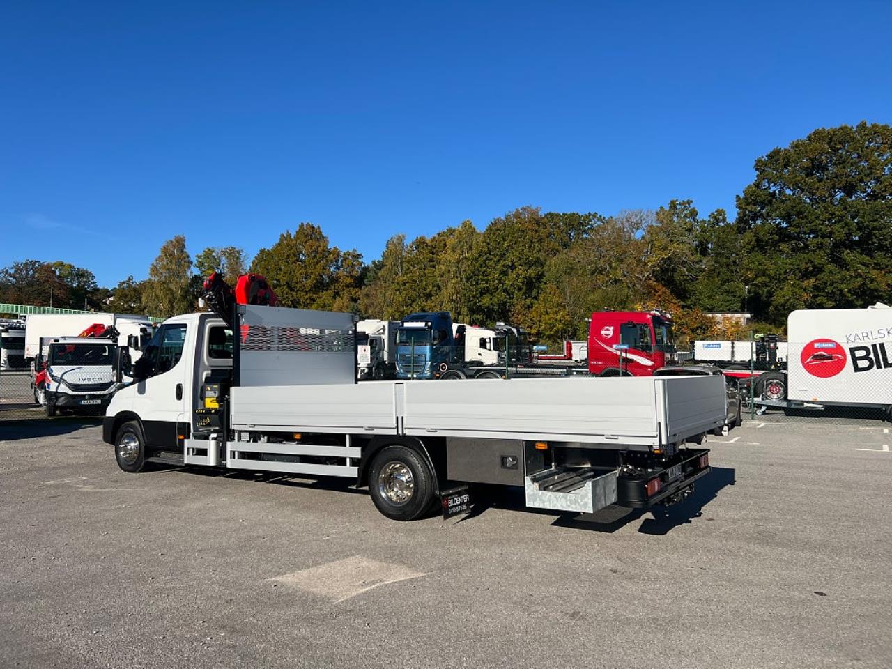 Iveco Daily 72C14E/P ELBIL Kranbil Palfinger Kran Fullutrustad 2025 - Övrigt