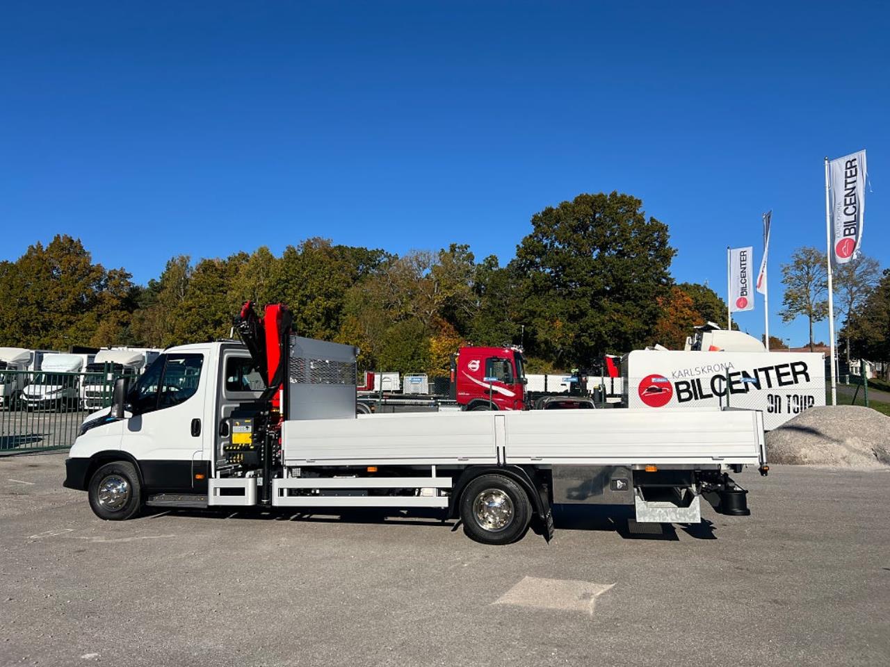 Iveco Daily 72C14E/P ELBIL Kranbil Palfinger Kran Fullutrustad 2025 - Övrigt