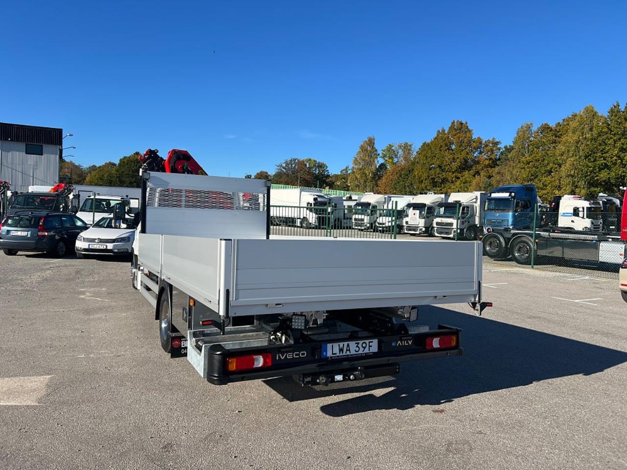 Iveco Daily 72C14E/P ELBIL Kranbil Palfinger Kran Fullutrustad 2025 - Övrigt