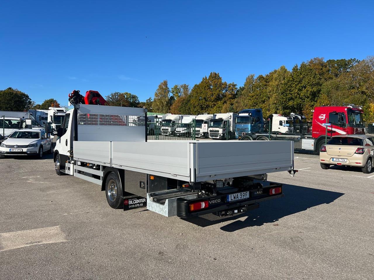 Iveco Daily 72C14E/P ELBIL Kranbil Palfinger Kran Fullutrustad 2025 - Övrigt
