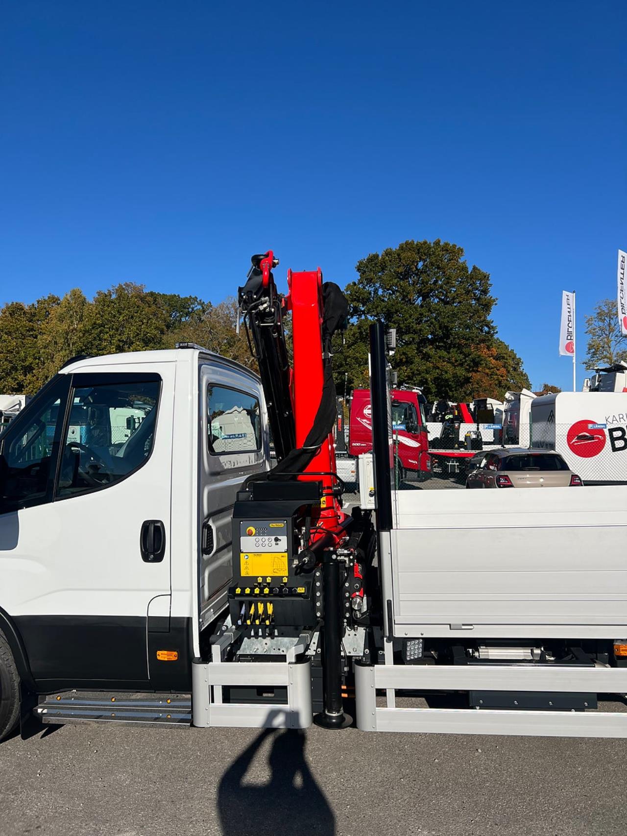 Iveco Daily 72C14E/P ELBIL Kranbil Palfinger Kran Fullutrustad 2025 - Övrigt