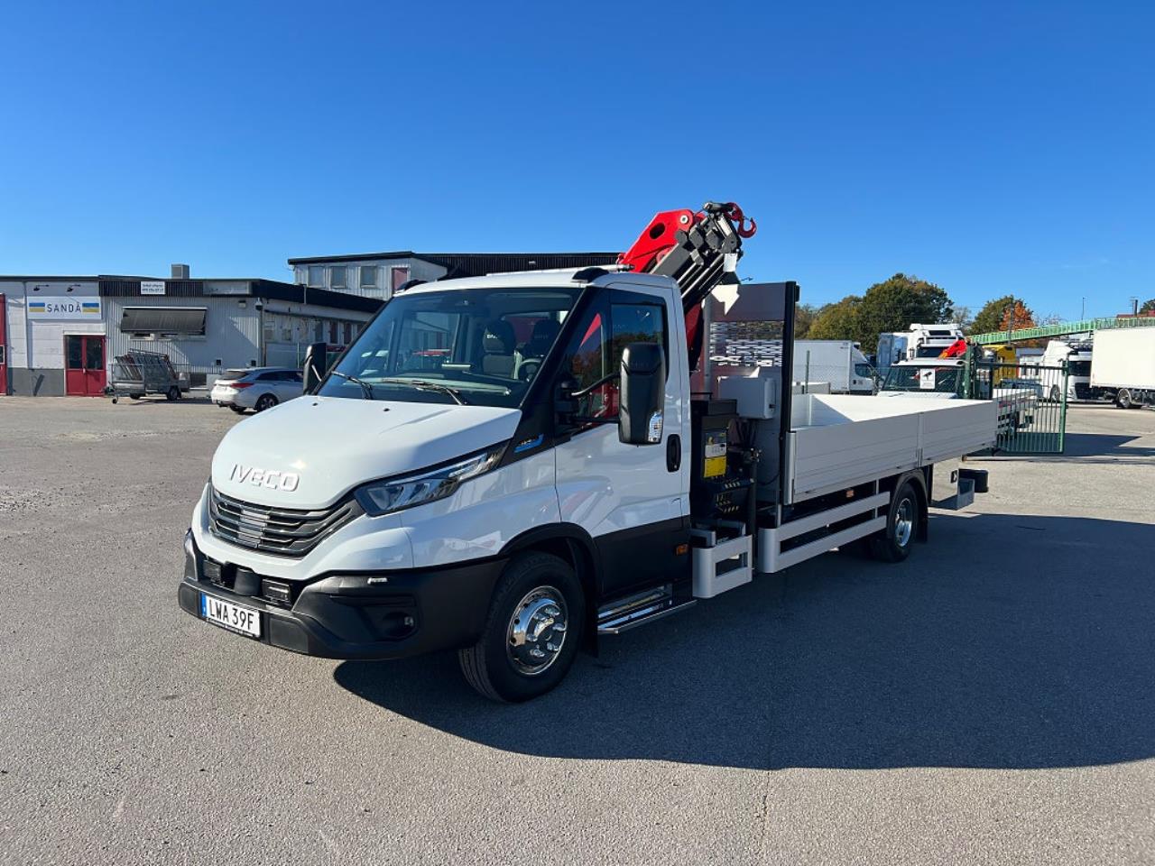 Iveco Daily 72C14E/P ELBIL Kranbil Palfinger Kran Fullutrustad 2025 - Övrigt