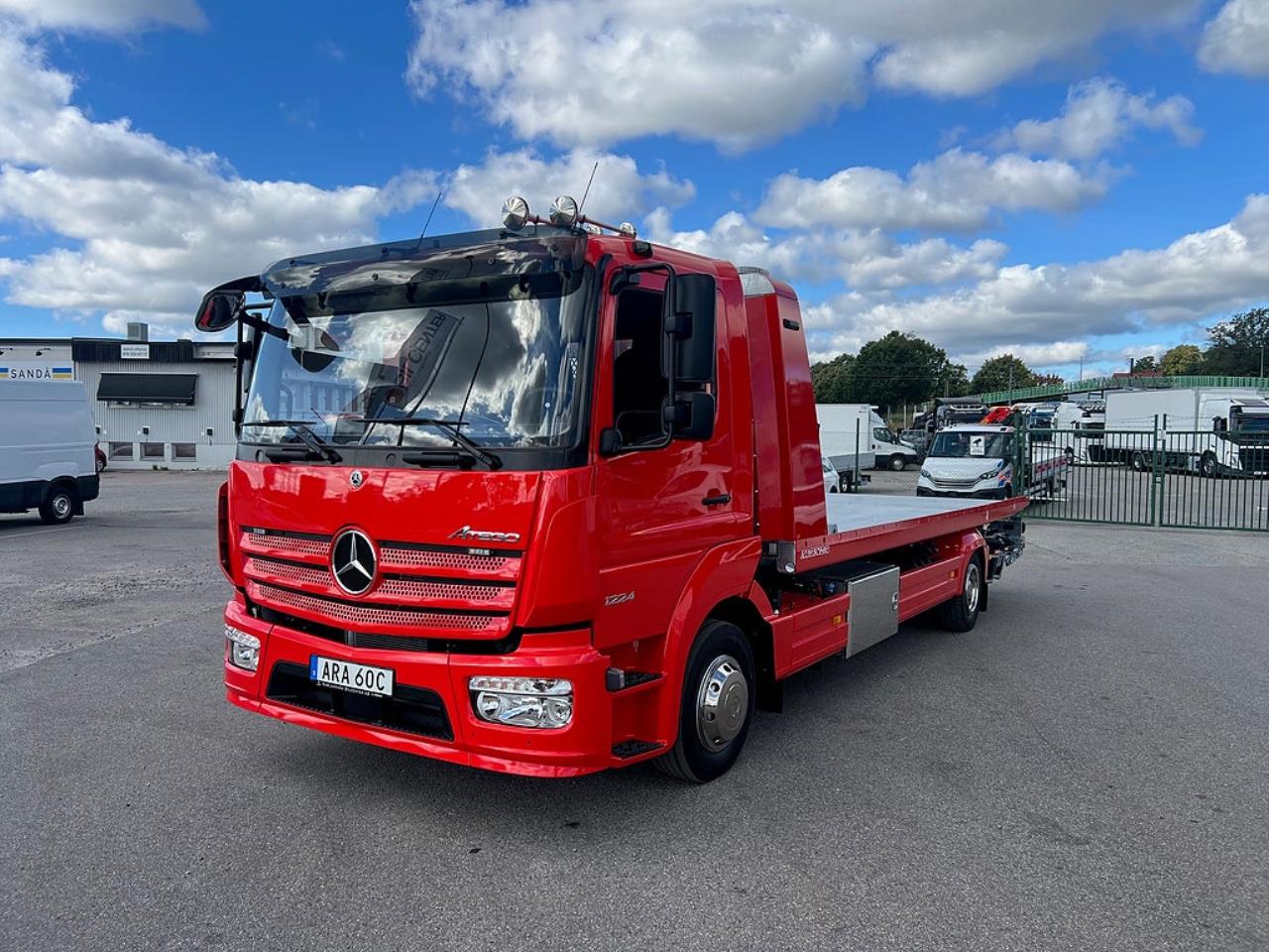 Mercedes-Benz Atego 1224 4x2 Bärgningsbil Monza Vikbart Flak 2025 - Bärgningsbil