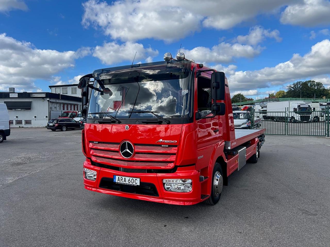 Mercedes-Benz Atego 1224 4x2 Bärgningsbil Monza Vikbart Flak 2025 - Bärgningsbil