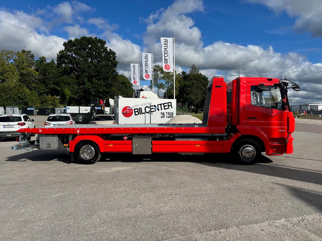 Mercedes-Benz Atego 1224 4x2 Bärgningsbil Monza Vikbart Flak 2025 - Bärgningsbil