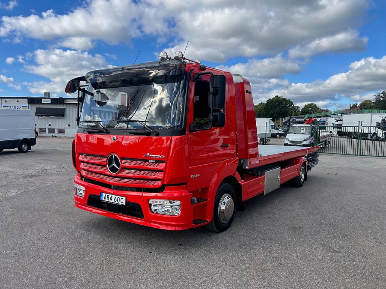 Mercedes-Benz Atego 1224 4x2 Bärgningsbil Monza Vikbart Flak 2025 - Bärgningsbil