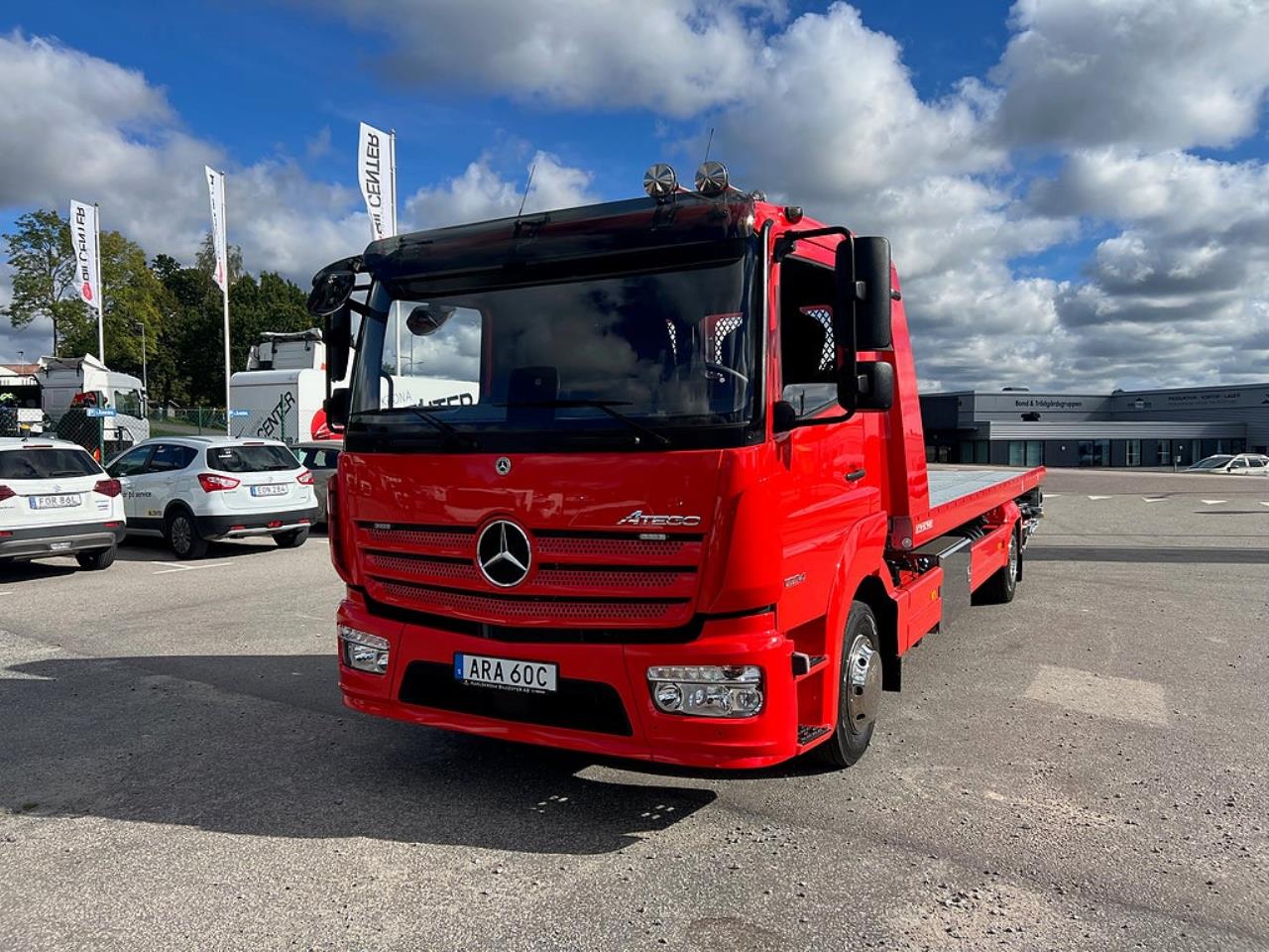 Mercedes-Benz Atego 1224 4x2 Bärgningsbil Monza Vikbart Flak 2025 - Bärgningsbil