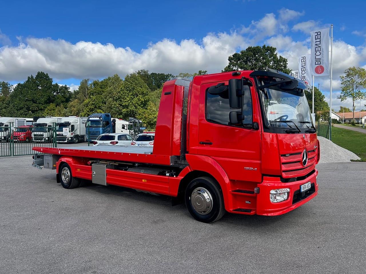 Mercedes-Benz Atego 1224 4x2 Bärgningsbil Monza Vikbart Flak 2025 - Bärgningsbil