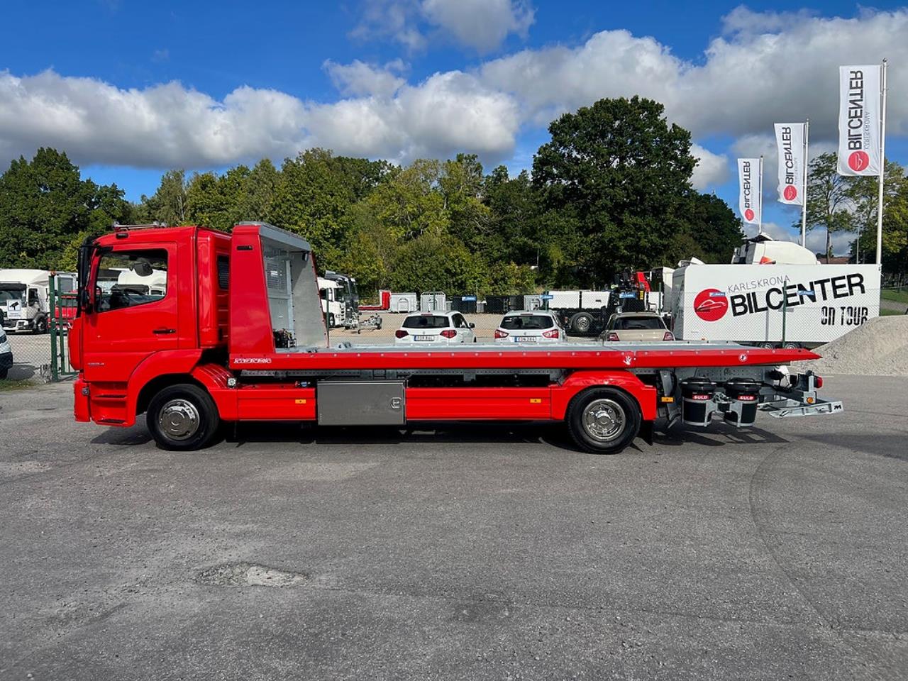 Mercedes-Benz Atego 1224 4x2 Bärgningsbil Monza Vikbart Flak 2025 - Bärgningsbil