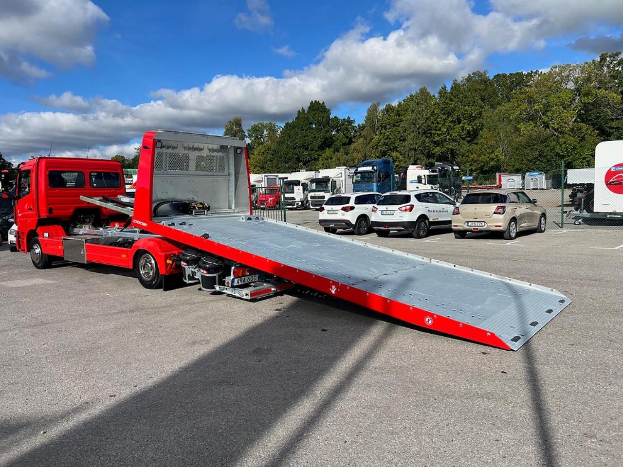 Mercedes-Benz Atego 1224 4x2 Bärgningsbil Monza Vikbart Flak 2025 - Bärgningsbil