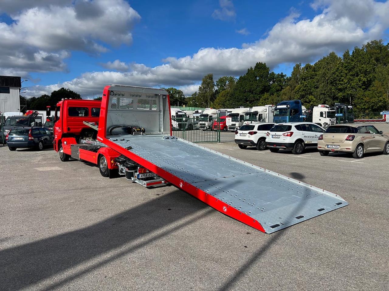 Mercedes-Benz Atego 1224 4x2 Bärgningsbil Monza Vikbart Flak 2025 - Bärgningsbil